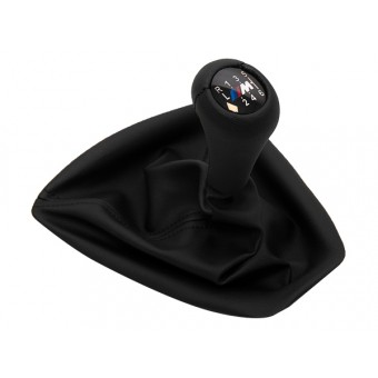 Topuzlu Vites Körüğü E90+LCI E92+LCI -6 İleri- Man.Şanz; Siyah Suni Deri -///M-